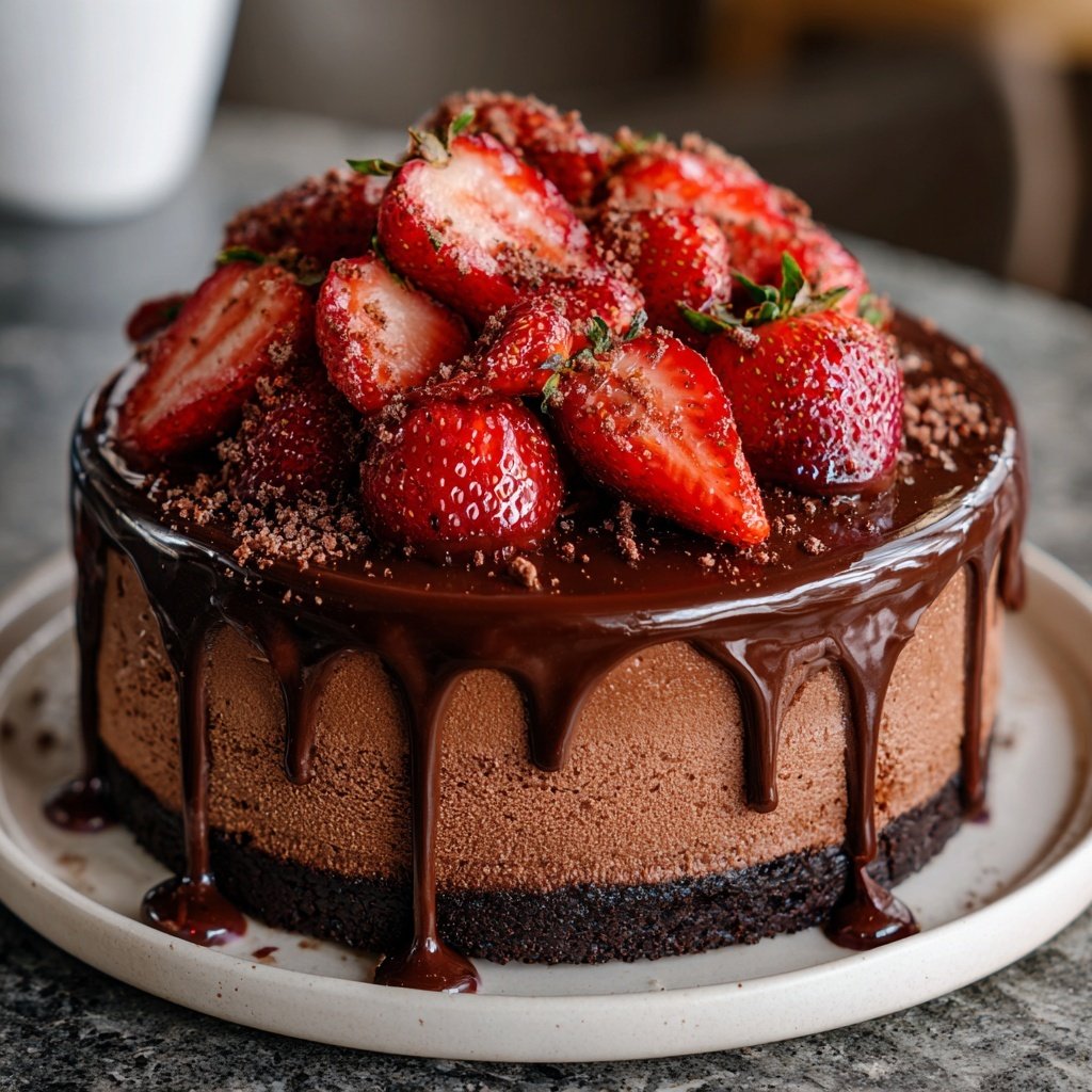 Chocolate-Covered Strawberry Parfaits