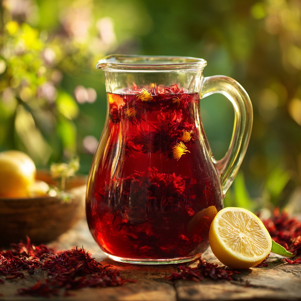 Sweet Dandelion Hibiscus Tea