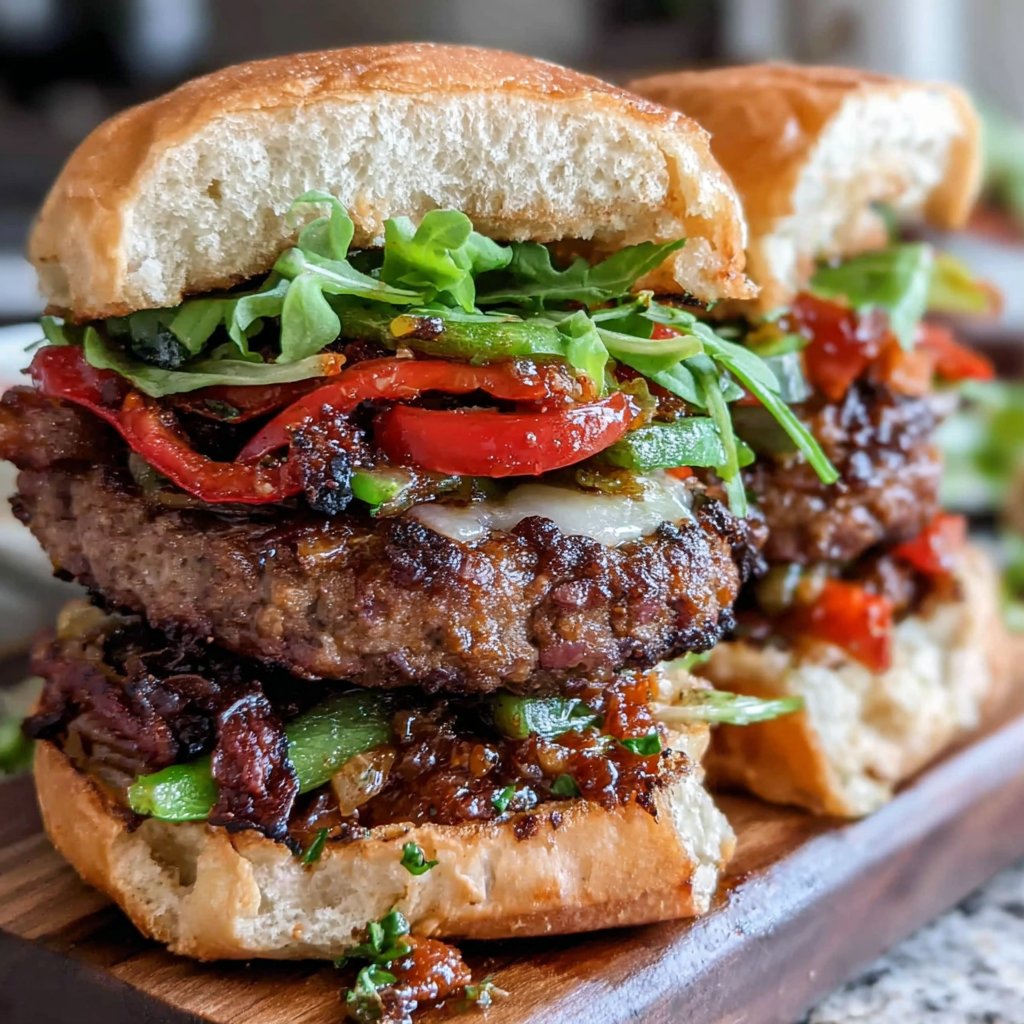 Hawaiian Hamburger Pineapple Skewers