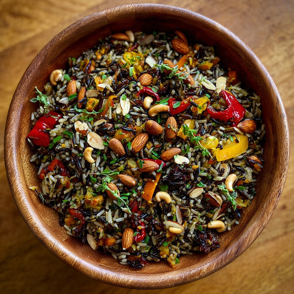 Wild Rice and Vegetable Pilaf