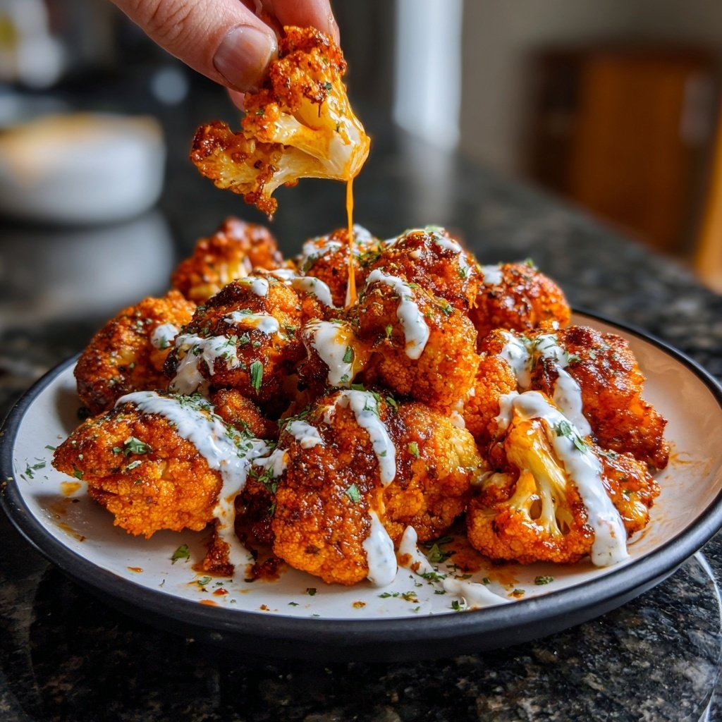 Cauliflower Buffalo Wings