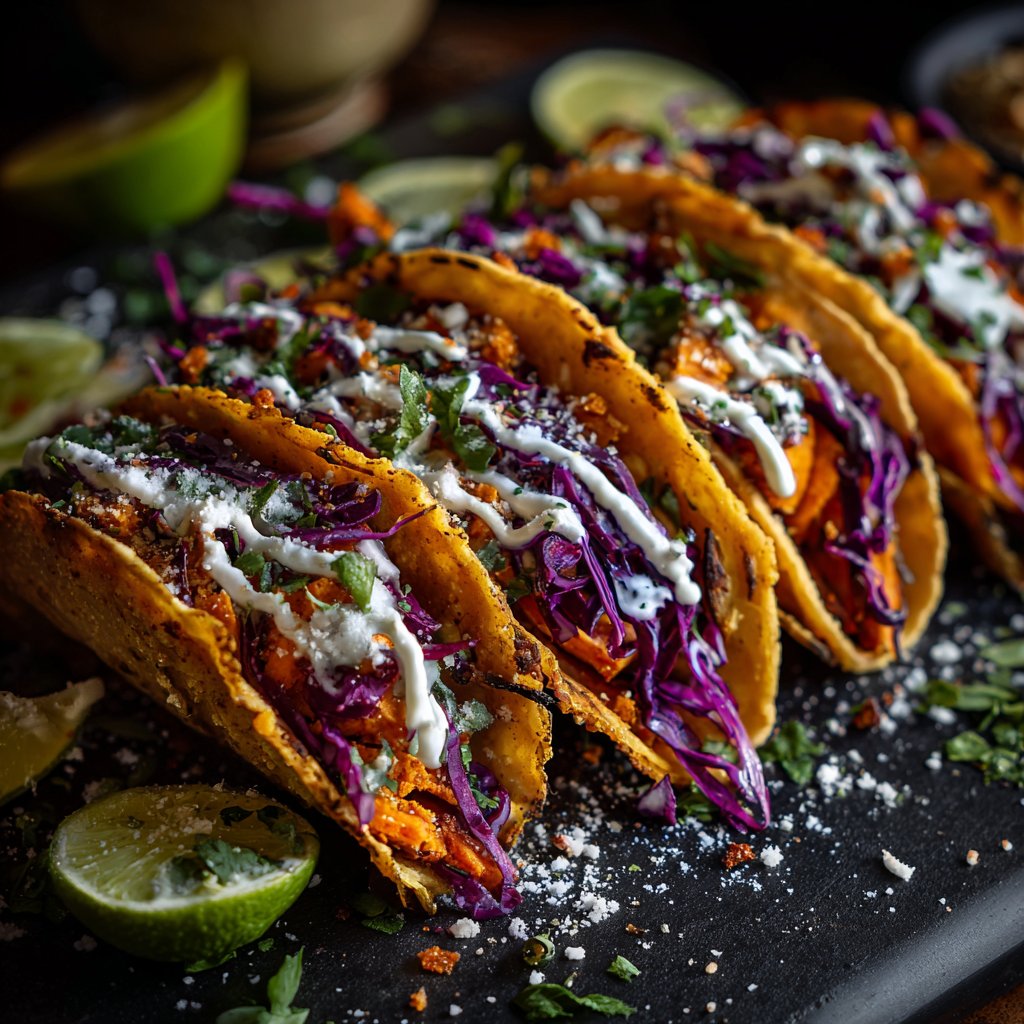 Crispy Sweet Potato Tacos