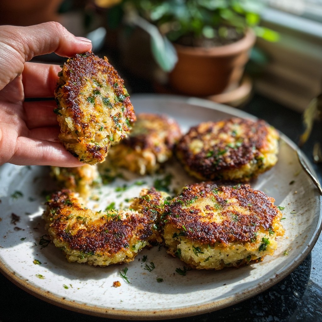 Crispy Salmon Potato Patties