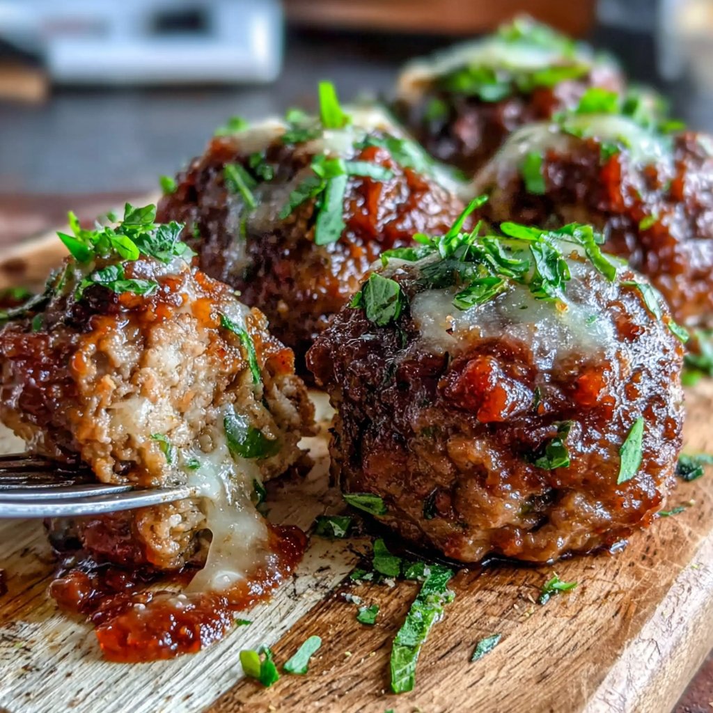 Barbecue Hamburger Meatballs