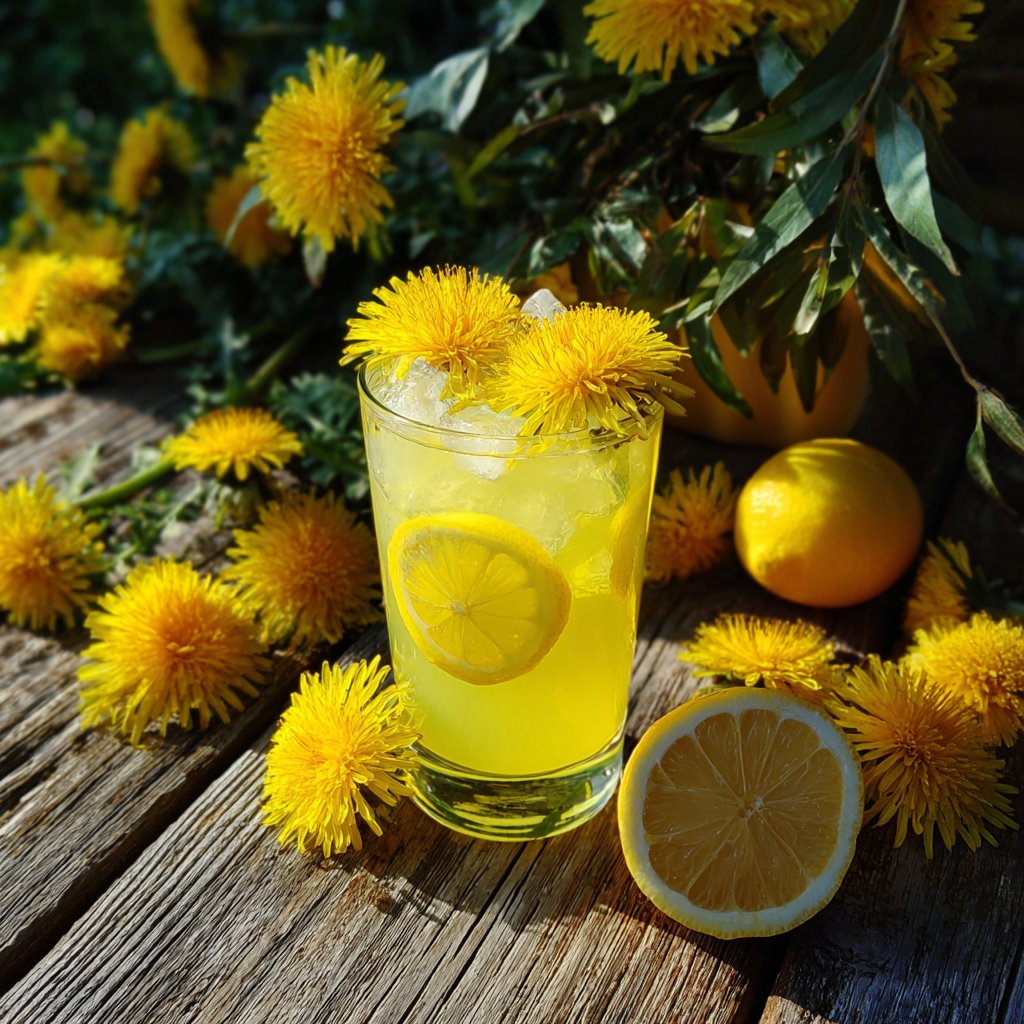 Dandelion Lemonade Bliss