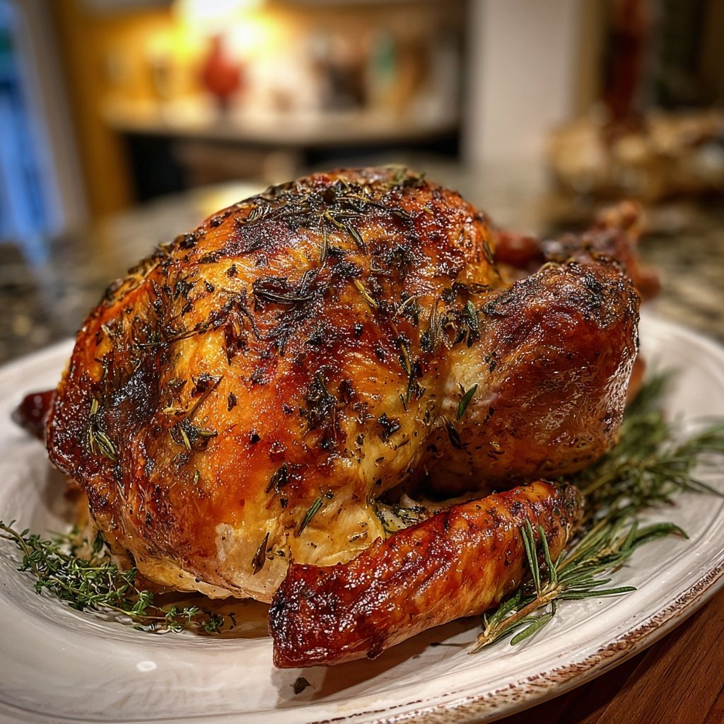 Festive Herb Roast Turkey